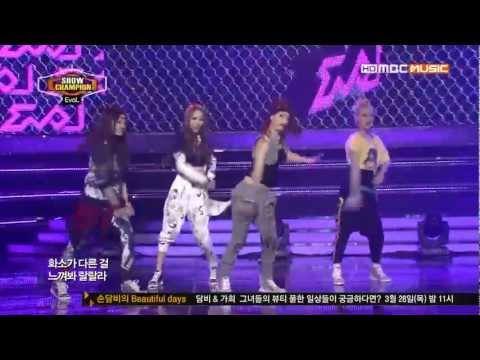 130327 Show Champion EvoL 이블 - Get Up 겟업 [HD]