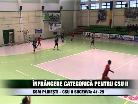 Sport  Înfrângere categorica pentru CSU II