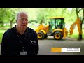 JCB 3CX Compact at work for Southend Cemetery