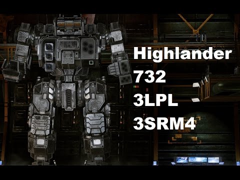 MechWarrior Online : HGN-732 "Pulse Rush" (3xLPLas, 3xSRM4 , STD295)