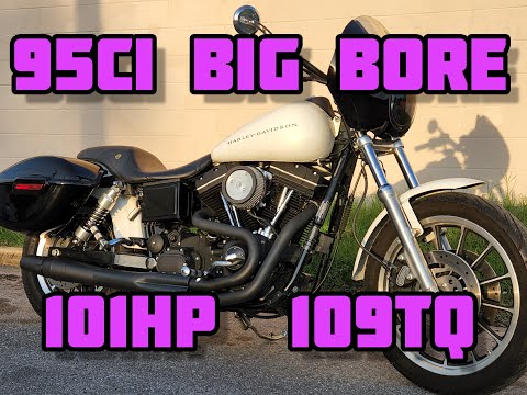 Harley Dyno Tune 95ci Big Bore Twin Cam S&S MR103 Dyna FXDX