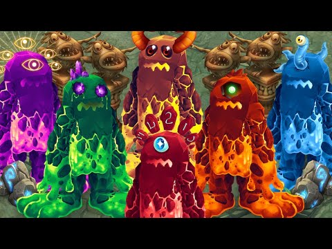 Prismatic Mammott (My Singing Monsters: Dawn of Fire)