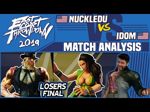 SFV AE Match Analysis: ECT 2019 Top 8 LOSERS FINAL - NuckleDu vs. Idom