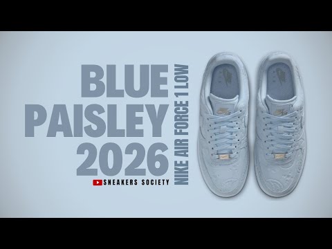 BLUE PAISLEY 2026 Nike Air Force 1 Low | DETAILED LOOK + PRICE