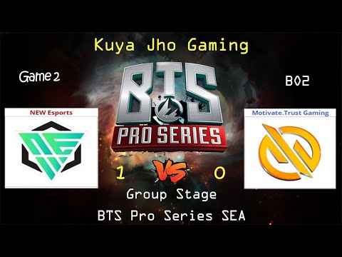 NEW ESPORTS vs MG.TRUST GAME 2 | Bo2 | GroupStage | BTS PRO SERIES SEASON  3 : ASIA