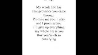 Britni Elise Satisfied Acapella &amp; Lyrics 0001