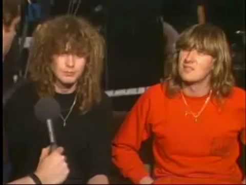 Joe Elliott and Rick Savage Interview (1983)