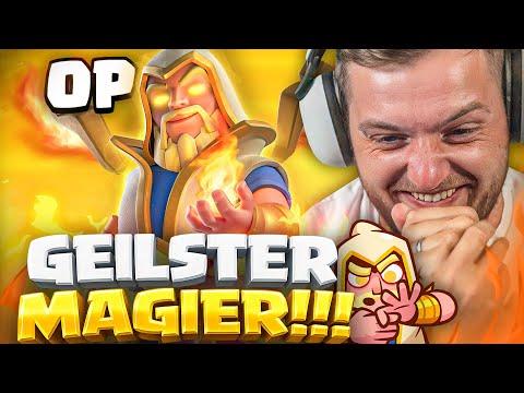 🔥😍NEUER Hero MAGIER ist INSANE! - Noch nie MAGIER gespielt! | Clash Royale P2Win Account!