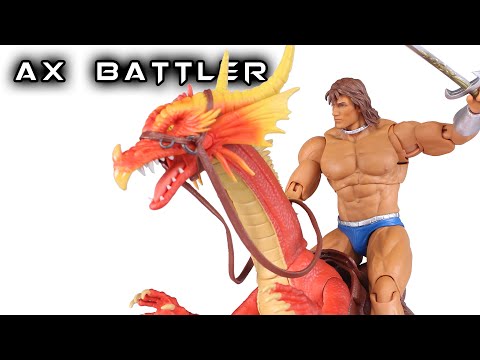 Storm Collectibles AX BATTLER Deluxe Version GOLDEN AXE Action Figure Review