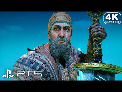 Birgir sacrifices his Life to save the others from the Dragon - God of War Ragnarok (4K ULTRA HD)