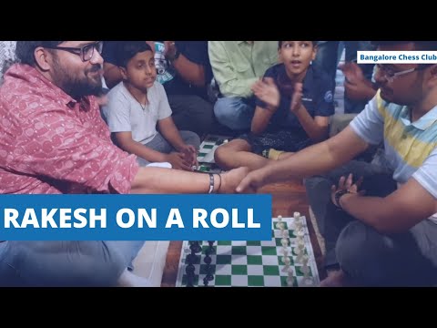 IM Rakesh is on a roll against Jay! @ChesscomIndia​
