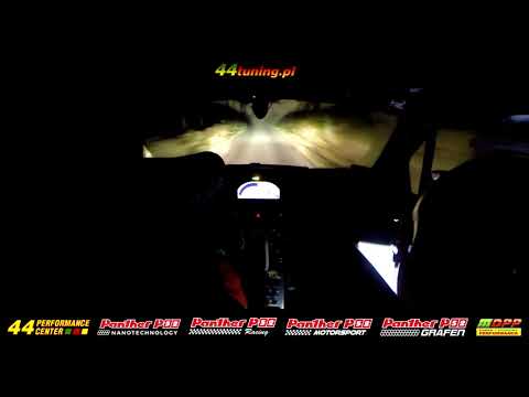 44tuning.pl Rally Team nocny onboard Rajd Dolnośląski 2016 - OS 5 Boboszów Abarth 500 Open 2WD