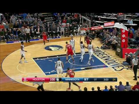 Houston Rockets at Minnesota Timberwolves - December 17, 2016