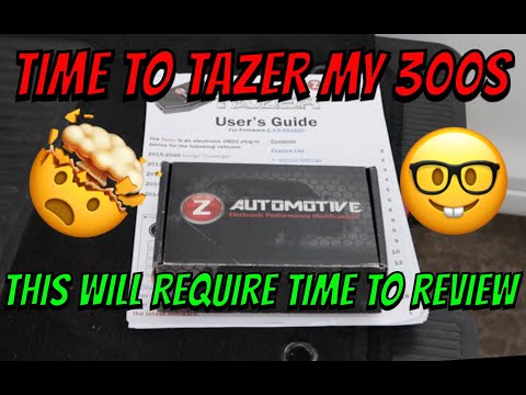 zAutomotive Programming Tazer Install in My V6 AWD 300s!!!