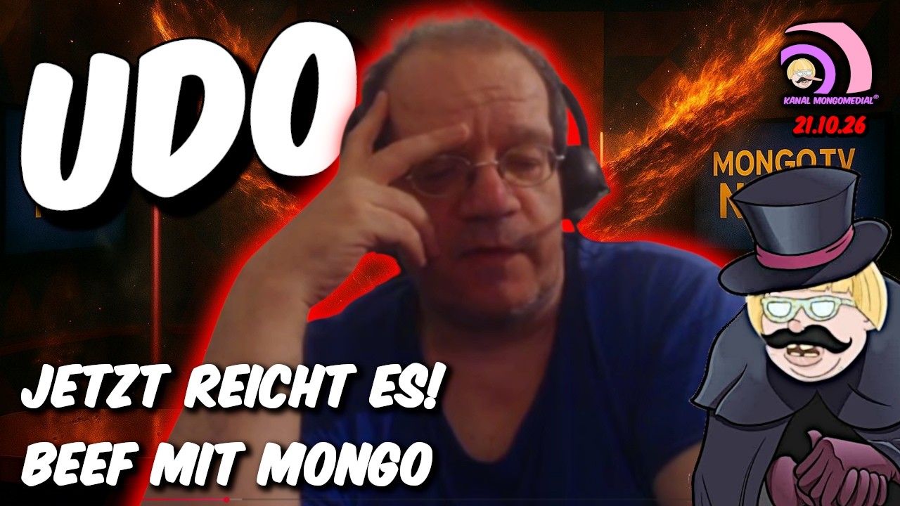 UDO - Udo will den Krieg! Mongo reichts RIGOROS! (Mit RageChat) ! 21.10.26 #UdoUltras