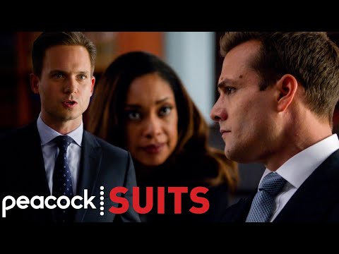 Mike and Harvey Face Off in a Mock Trial | Suits