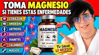 7 SEÑALES de que tu cuerpo NECESITA MAGNESIO (no las ignores)