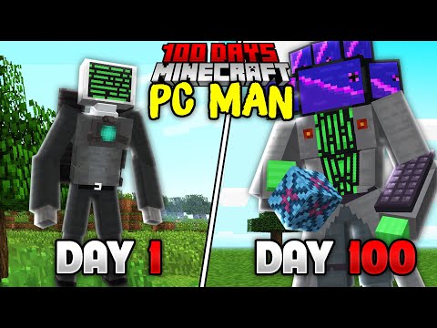EPIC 100 Day Survival Challenge in Minecraft!