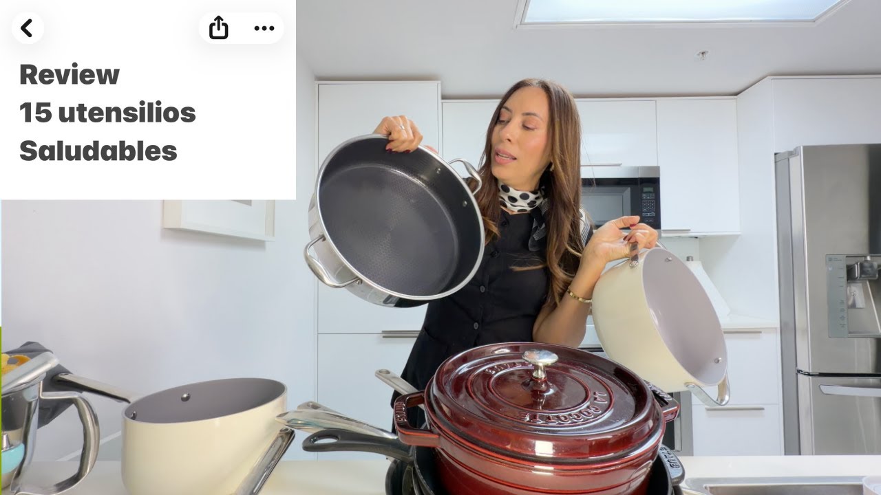 15 utensilios de cocina : Analizo lo ⚠️ NO TOXICO para cocinar rápido y saludable