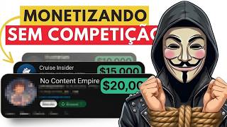 Encontrei 10 nichos de IA no YouTube sem rosto e com 0% de concorrência que paga muito bem
