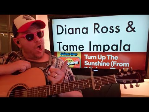 How To Play Turn Up The Sunshine - Diana Ross & Tame Impala Guitar Tutorial (Beginner Lesson!)