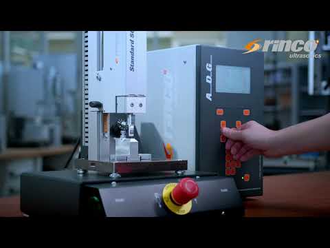 RINCO Standard 50 - Pneumatic ultrasonic welding machine with precision pressure regulator