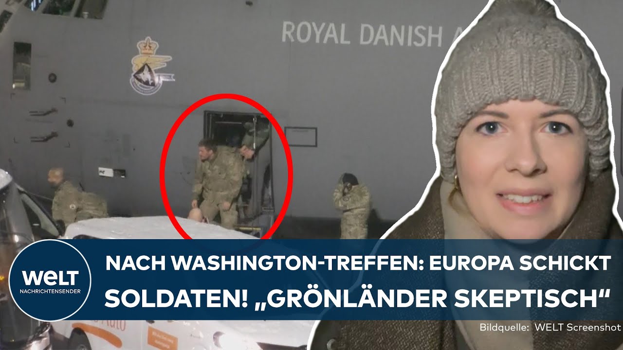 TRUMPS GRIFF NACH GRÖNLAND: Reaktionen auf Washington Treffen – NATO-Truppen auf der Arktisinsel