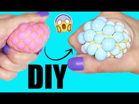 DIY ANTI-STRESS BALL | AGAINST STRESS & NAIL BITING | MAKE IT YOURSELF WITH SLIME | KINDOFROSY