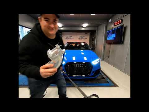 Audi RS3 TTRS Dyno testing the EuroCode / Silly Rabbit Throttle Body Upgrade evo2 8V/8S EC0404-0302