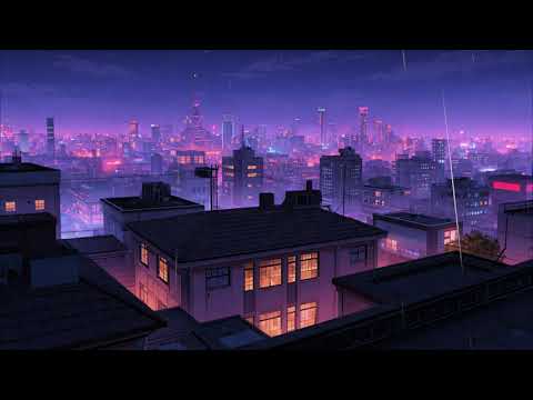 Rain Above the Neon City 🌧️ Cyber Lofi for Deep Focus & Late Night Work