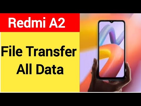 How to File transfer all data,  Redmi A2 all file transfer old phone to new phone