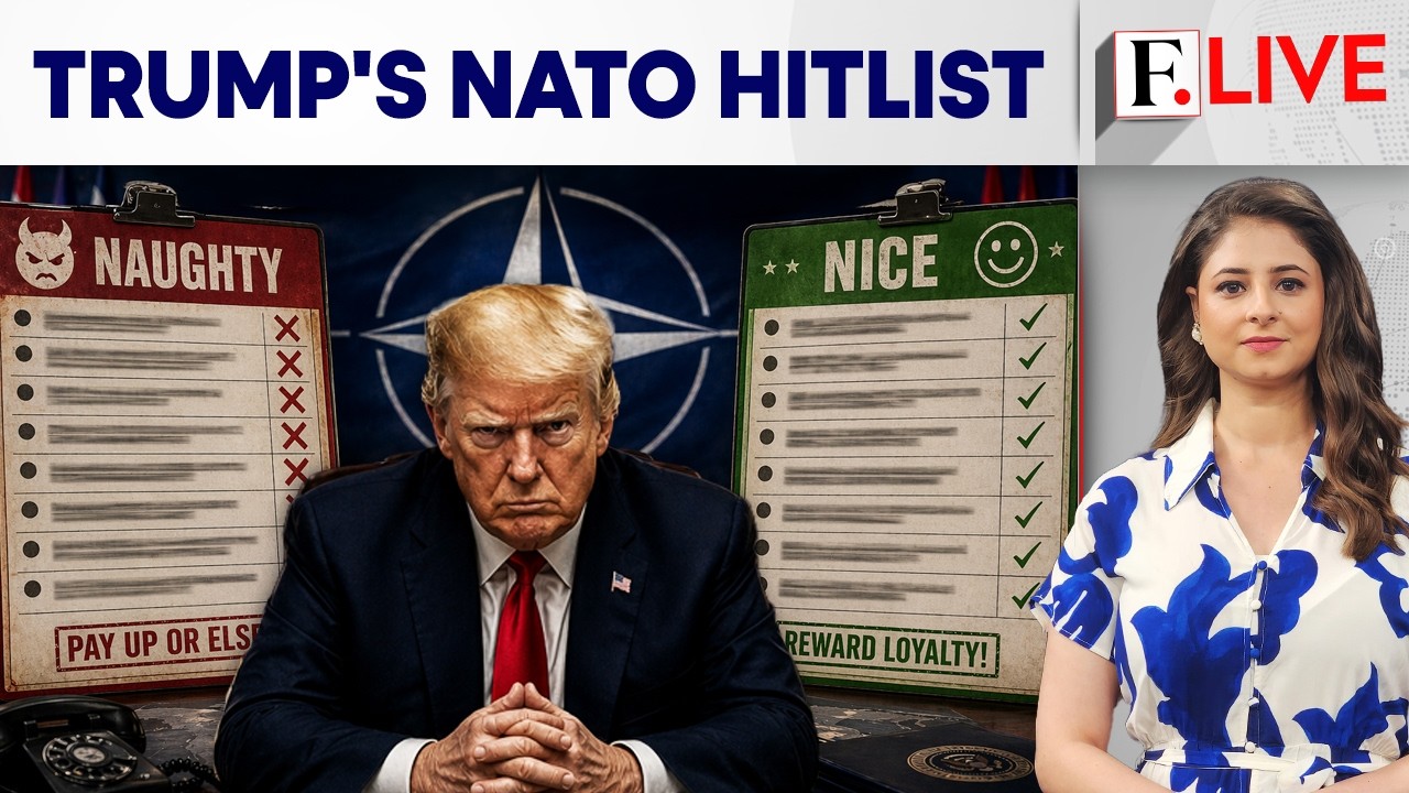 Trump's 'Naughty Or Nice List' Targets NATO Allies Over Iran War Position: Reports | Firstpost Live