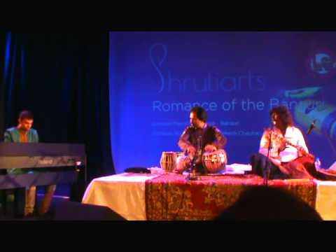 Raag Bageshree - Piano, Bansuri & Tabla. Pravin Godkhindi, Rekesh Chauhan & Shahbaz Hussain