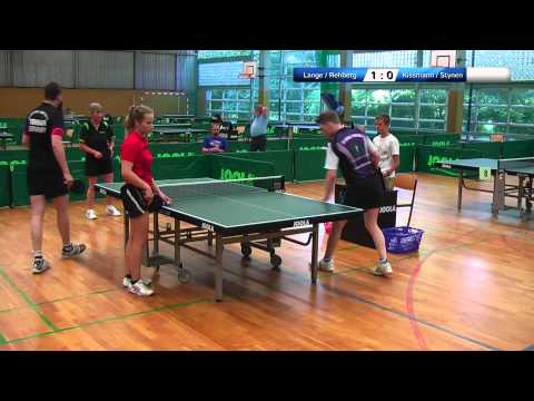 25. Landespokalturnier MV 2015 | Tischtennis | Finale Doppel Mixed