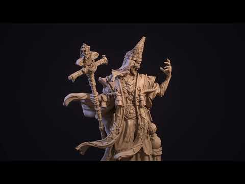 Mini Undead Priest Turntable