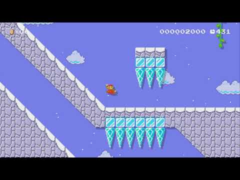 Mount Everest by Bernzai3 - Super Mario Maker 2 - No Commentary 1bx