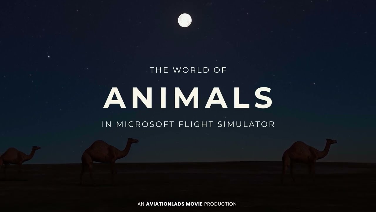 Sofly Animals Released World Discovery Microsoft Flight Simulator 