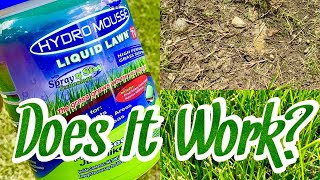 Does Hydro Mousse Liquid Lawn Grass Spray Work?