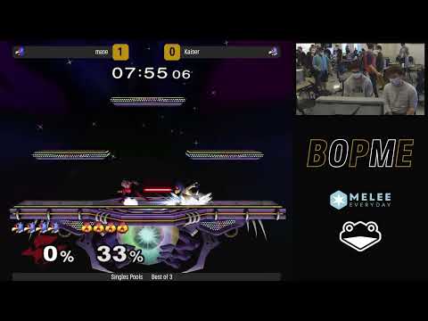 BOPME 20 - Pools - (Falco) mase vs Kaiser (Falco/Sheik)
