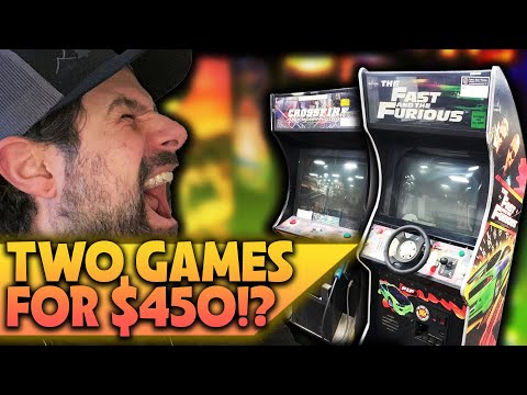 Arcade Cabinet Pickup - The Fast and the Furious!!!