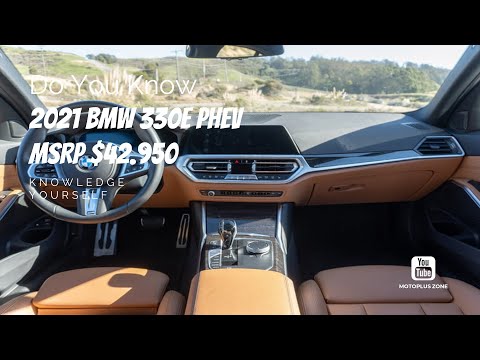 2021 BMW 330e PHEV MSRP $42.950