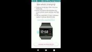 Fitbit ionic update 2.1: Now its possible to quick reply to messages (on Android)