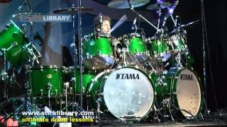 Simon Phillips - Drum Solo Performance - Drum Fest 2009 Sticklibrary
