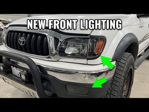 Auxito Complete Headlight Install on 03 Toyota Tacoma | Flake Garage