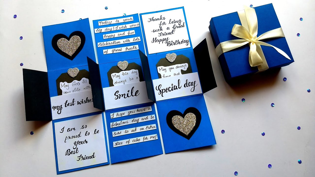 How To Make Birthday Card | Beautiful Birthday Card | Special Birthday Card Idea | Tutorial