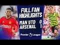 Arsenal GO TOP! Manchester United 0-1 Arsenal Highlights