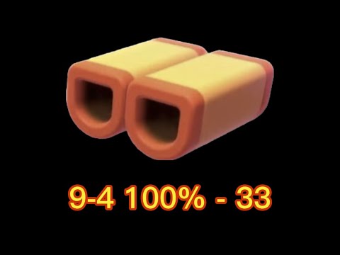 Super Mario 3D World [Switch] 9-4 100% Speedrun - Time: 33