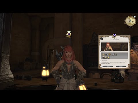 FFXIV Miner Class Quest: Know Thy Land