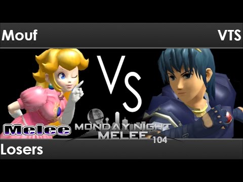MNM 104 - SWG | Mouf (Peach) vs VTS (Marth) Losers - Melee