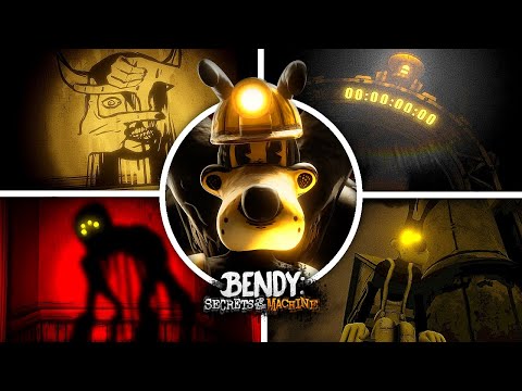 Bendy: Secrets of the Machine - New Lone Wolf UPDATE & ALL Secrets (Bright Mode Showcase)